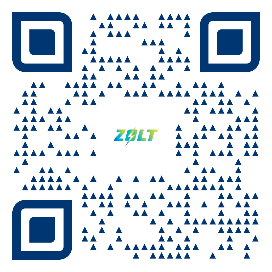 Scan QR Code to Download ZOLT Charge App